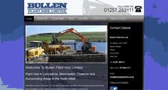 Desktop Screenshot of bullenplanthire.co.uk